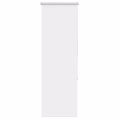 Pimendav ruloo, valge, keti ja klambritega, 40 x 150 cm