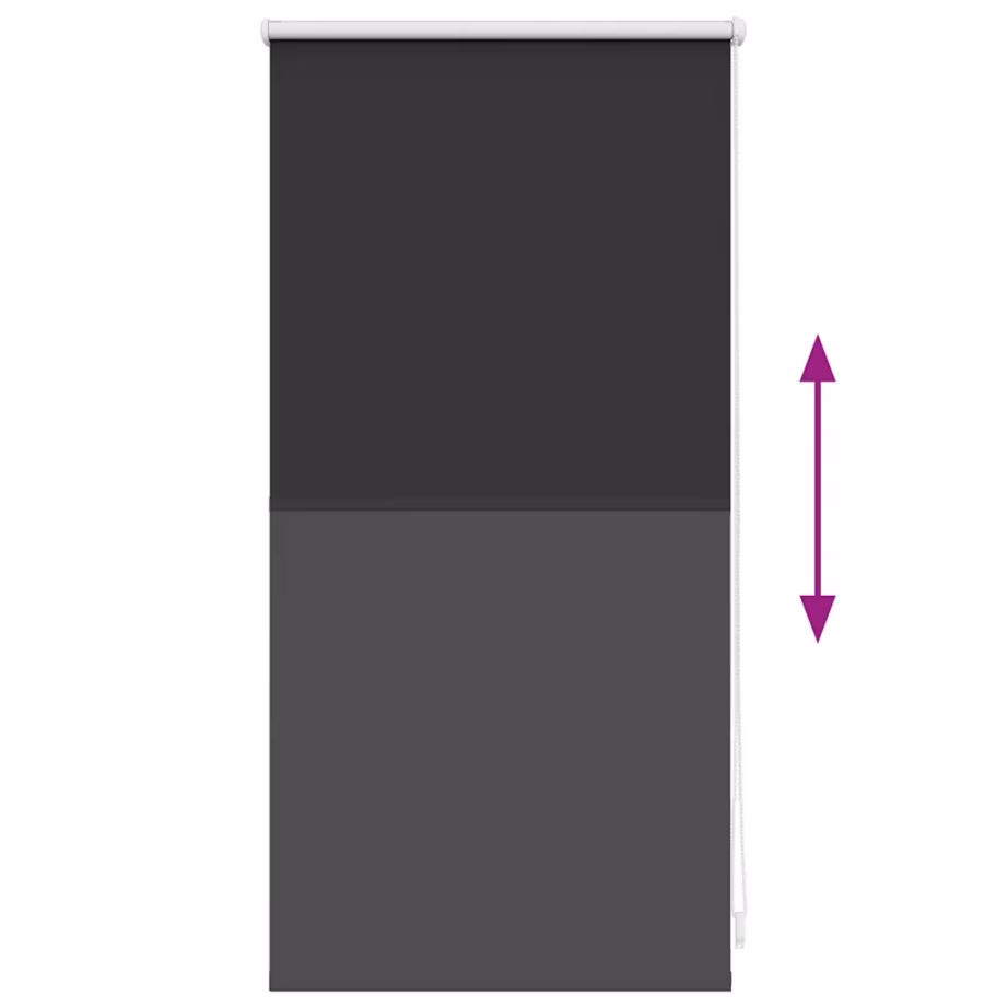 Pimendav rullkardin hõbedase termokattekihiga, must, 40 x 100 cm – 9