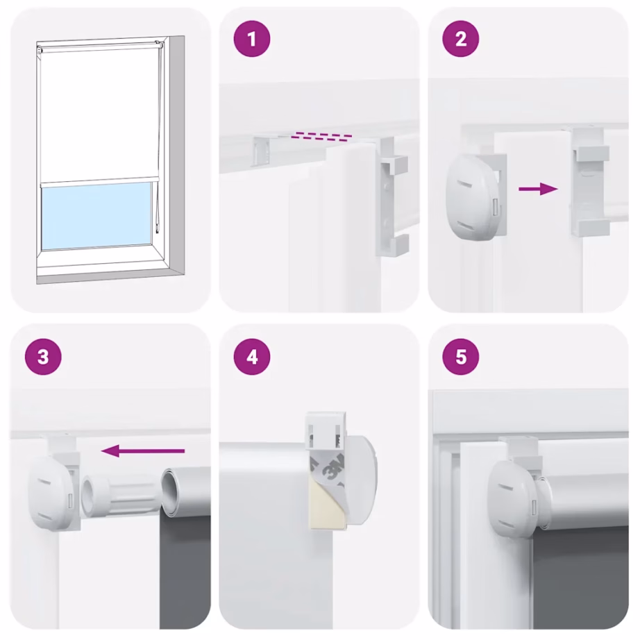 Pimendav termoruloo, punane, 100 x 230 cm, valge keti ja termokattega – 5