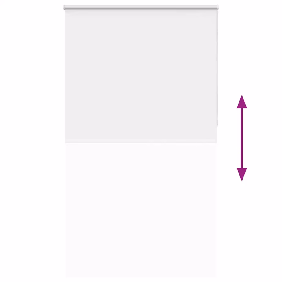 Valge pimendav ruloo kettmehhanismiga, 120 x 210 cm, 100% polüester – 9