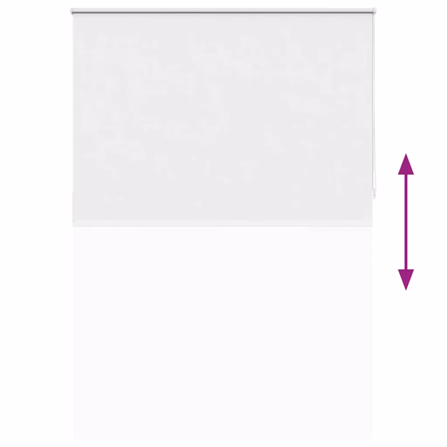 Pimendav termokattega ruloo keti juhtimisega, valge, 140 x 230 cm – 9