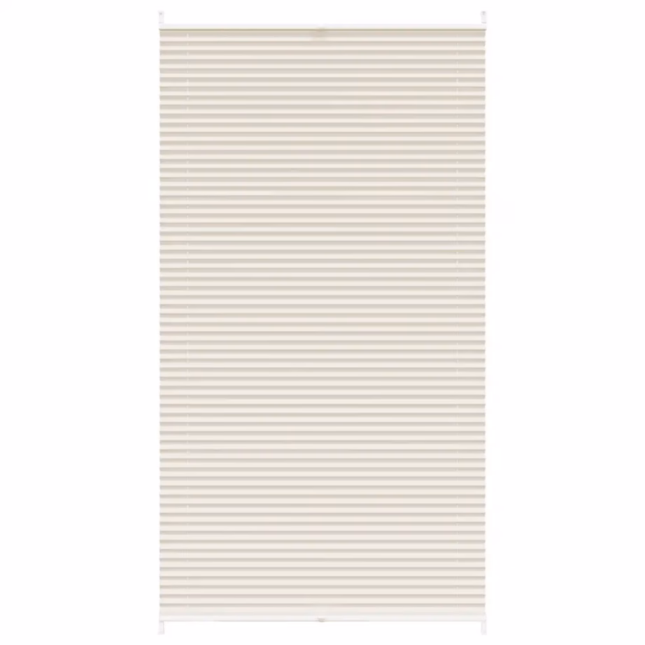 Plisseekardin päikesetõkkeks, kreemjas, 110 x 200 cm – 2