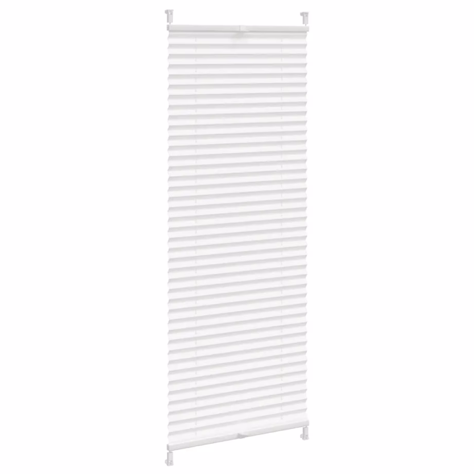 Plisseekardin klambrikinnitusega, valge, 50 x 125 cm – 3