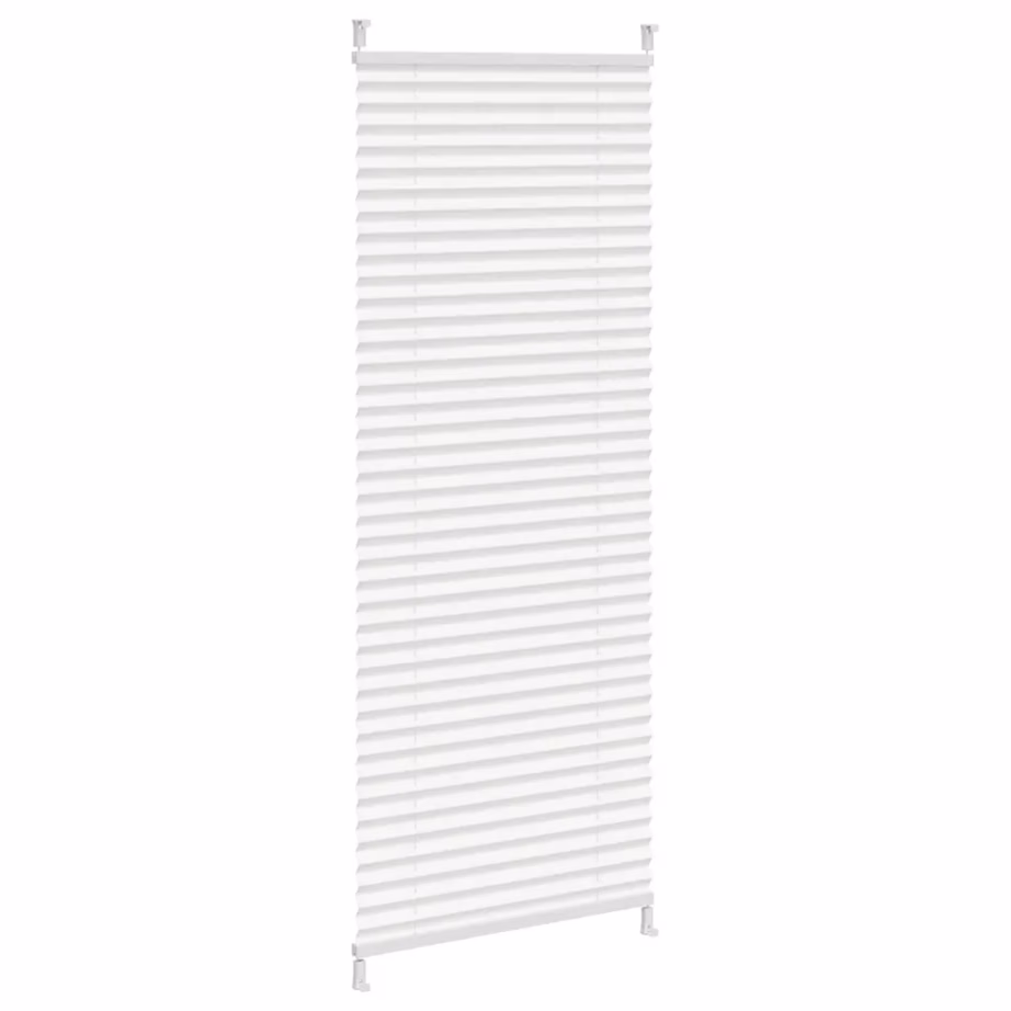 Plisseekardin klambrikinnitusega, valge, 50 x 125 cm – 4