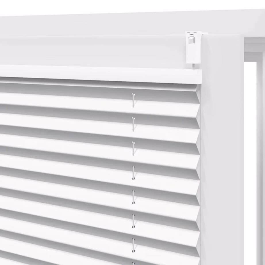Plisseekardin klambrikinnitusega, valge, 50 x 125 cm – 7