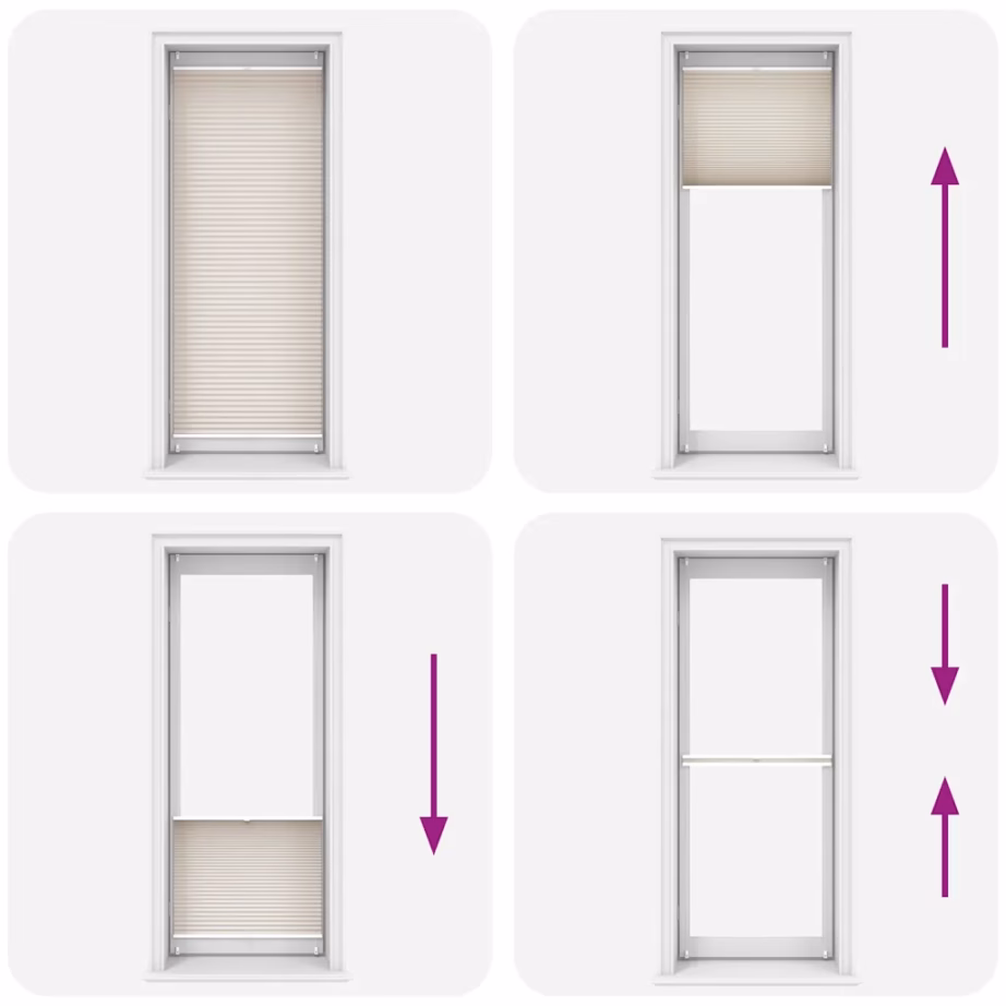 Kreemjas plisseekardin klambrikinnitusega, 70 x 200 cm – 6