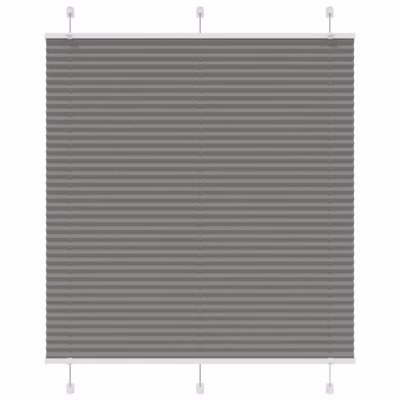 Plisseeritud ruloo antratsiithall 115 x 150 cm, kanga laius 114,4 cm