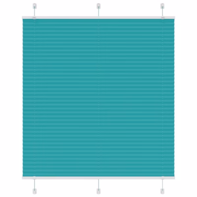 Plisseeritud ruloo privaatsuse ja pimestamise vähendamiseks, bensiiniroheline, 120 x 150 cm