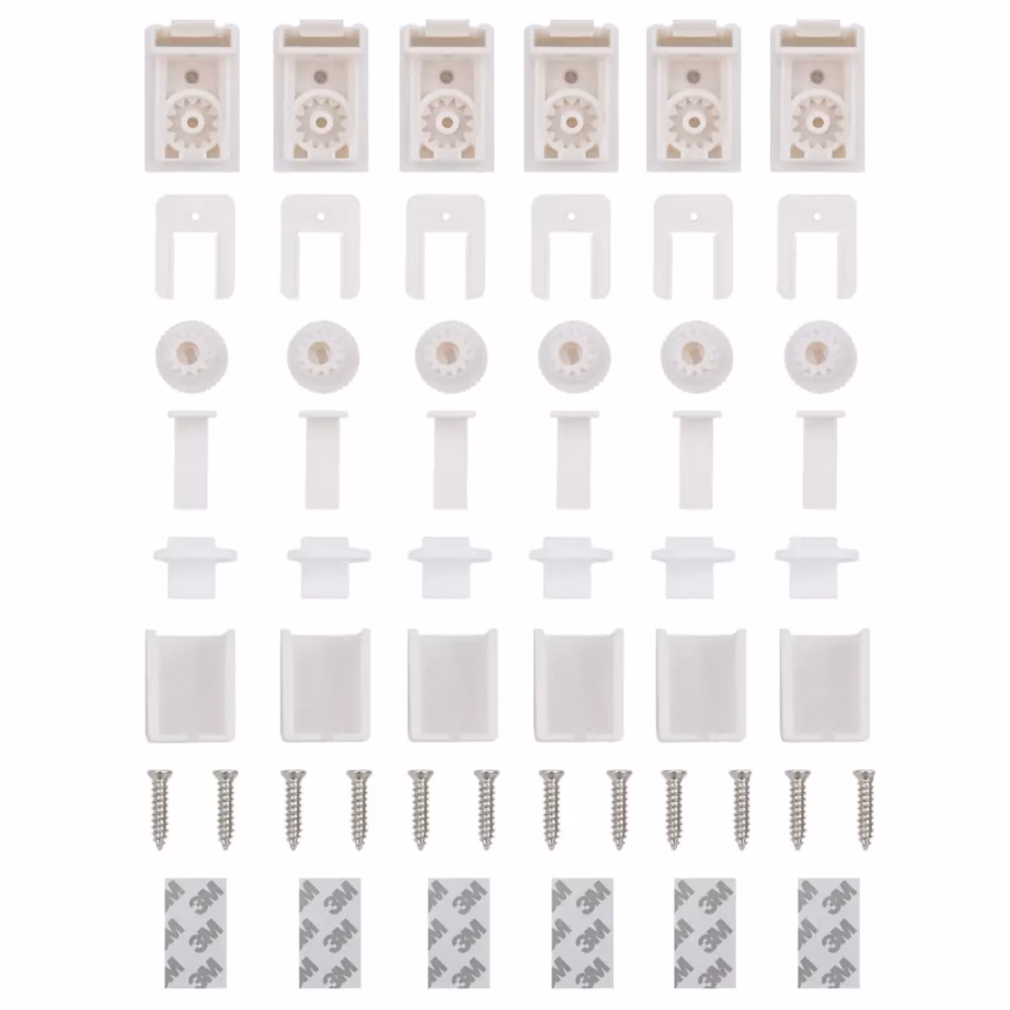 Plisseeritud ruloo, kreemjasvalge, 120 x 150 cm, 100% polüester, puurimiseta paigaldusvõimalusega – 12