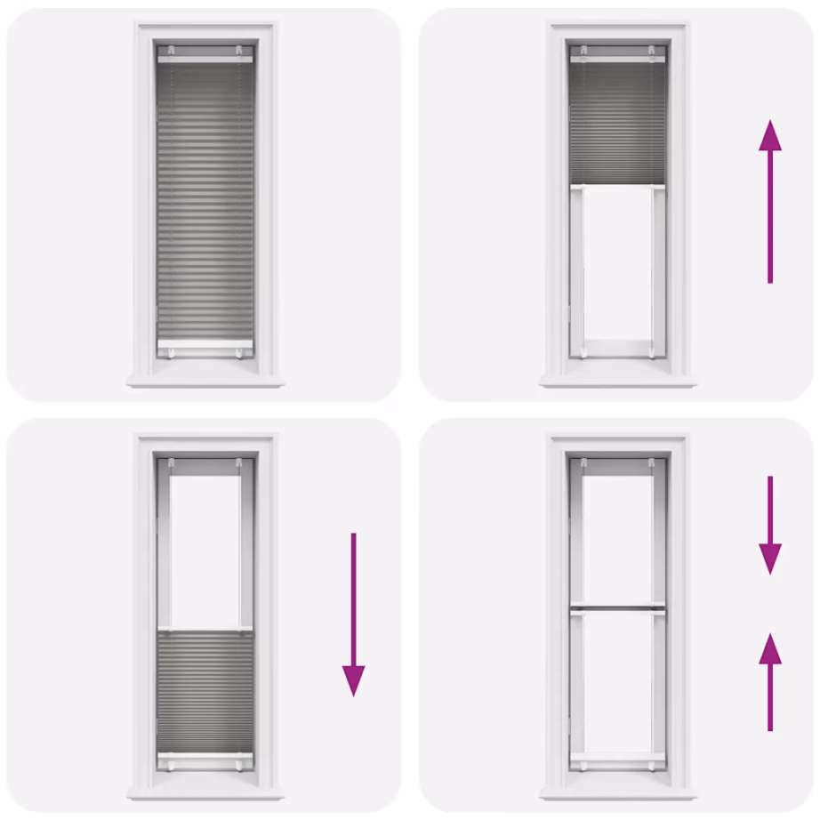 Plisseeritud ruloo antratsiithall, 40 x 150 cm, kanga laius 39,4 cm – 7