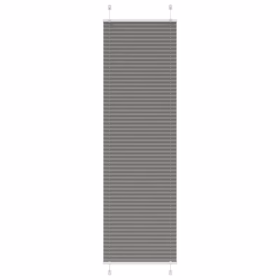 Plisseeritud ruloo antratsiithall, 55 x 200 cm, kanga laius 54,4 cm