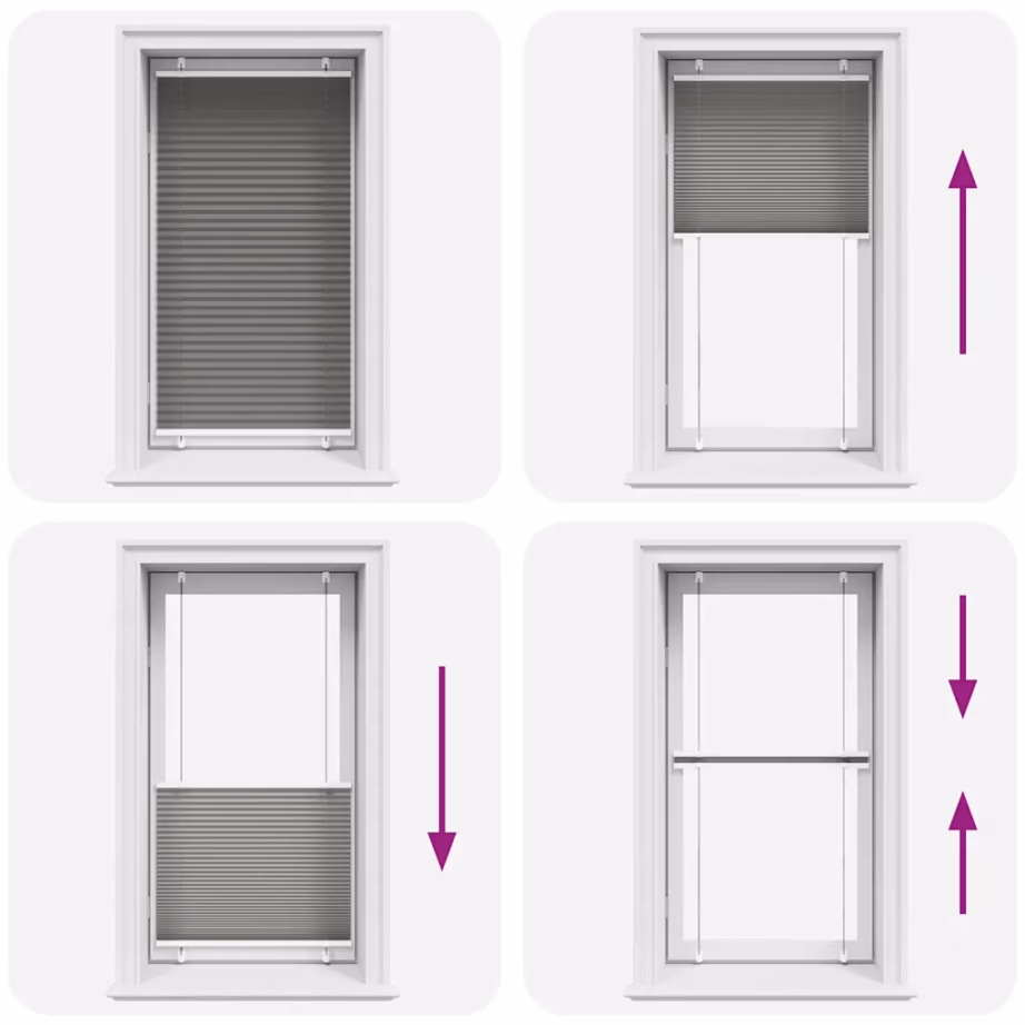 Plisseeritud ruloo antratsiithall 70 x 150 cm, kanga laius 69,4 cm – 7