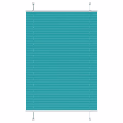 Plisseeritud aknaruloo privaatsuseks, bensiiniroheline, 90 x 150 cm, 100% polüester