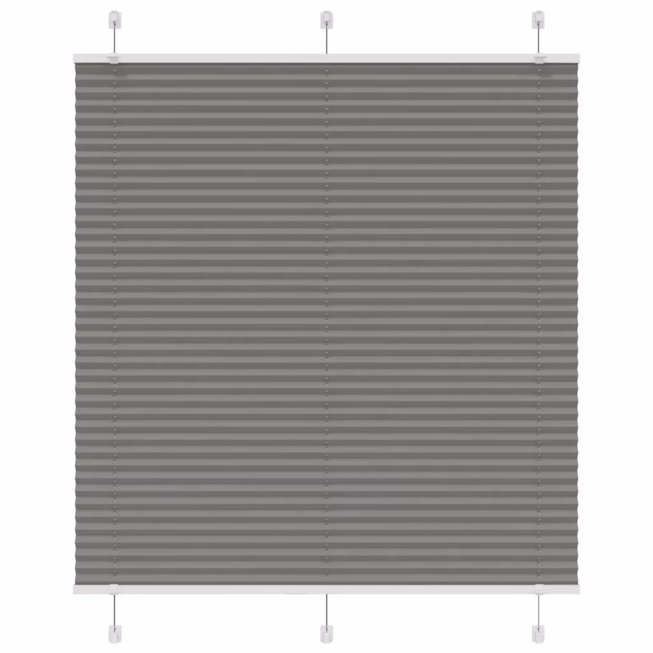 Plisseeritud ruloo, antratsiithall, 115 x 100 cm, kanga laius 114,4 cm – 2