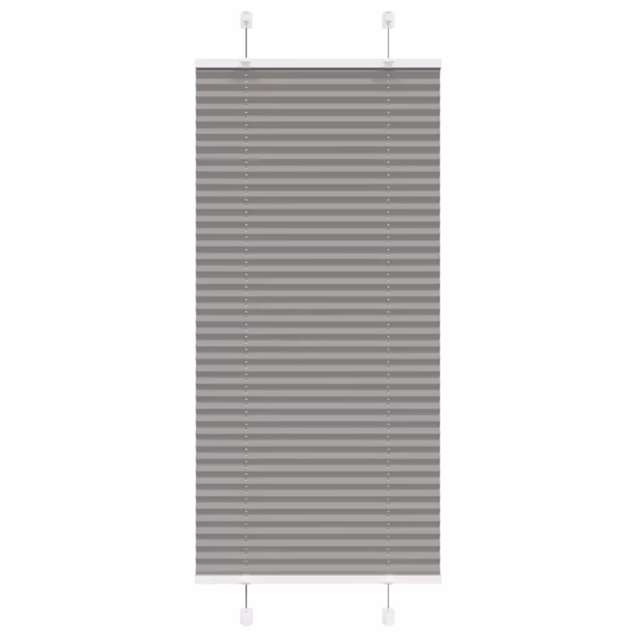 Plisseeritud ruloo antratsiithall, 65 x 100 cm, kanga laius 64,4 cm – 2