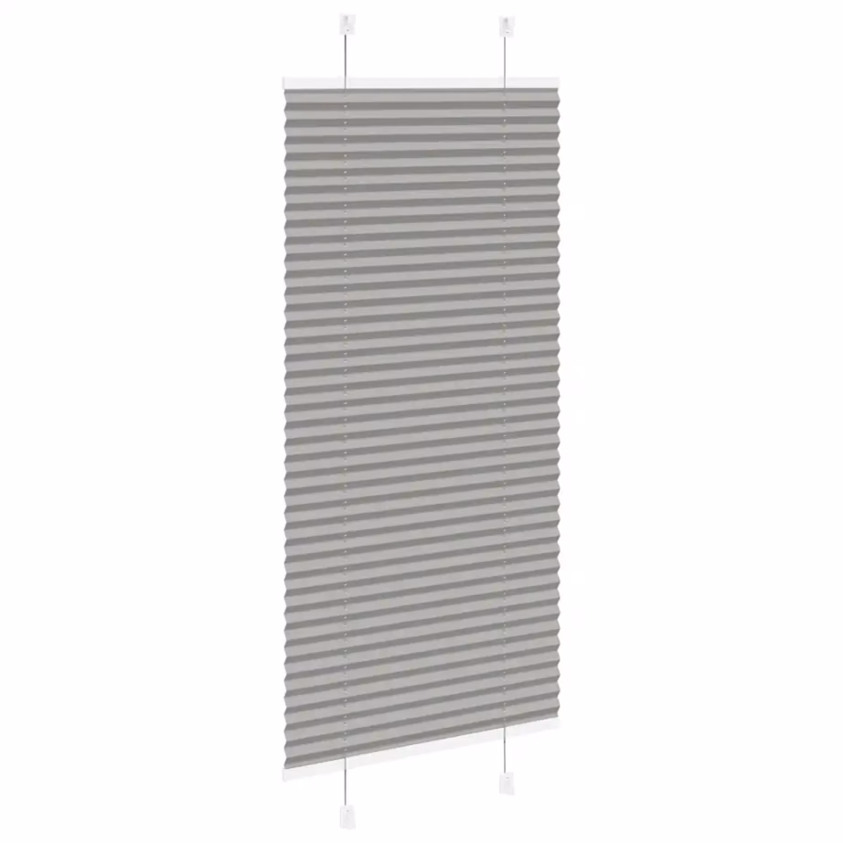 Plisseeritud ruloo antratsiithall, 65 x 100 cm, kanga laius 64,4 cm – 4