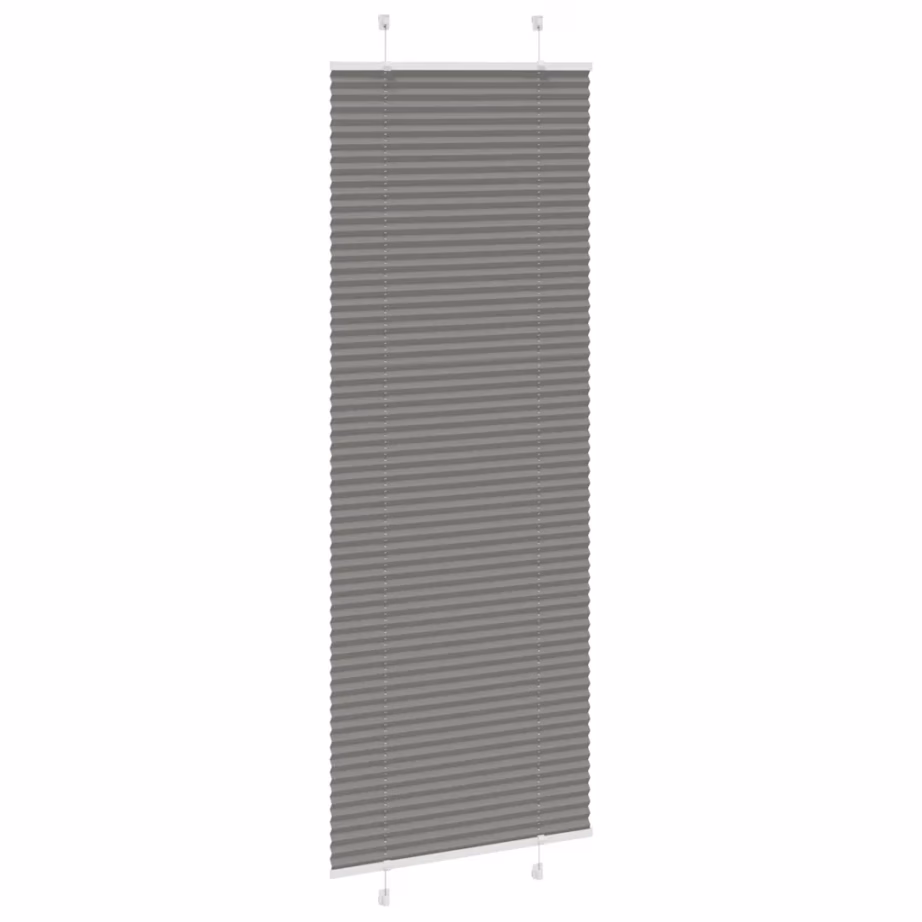 Plisseeritud ruloo antratsiithall, 80 x 200 cm, puurimiseta ja kruvikinnitusega – 3