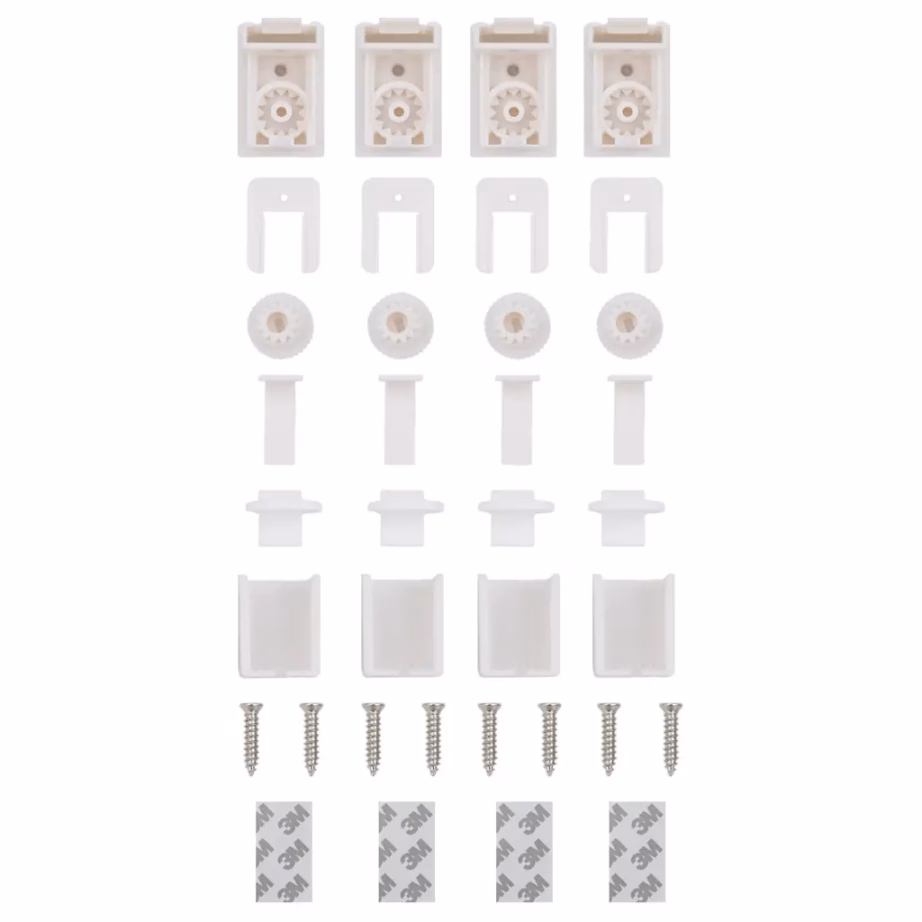 Plisseeritud ruloo privaatsuseks, antratsiithall, 95 x 100 cm – 12