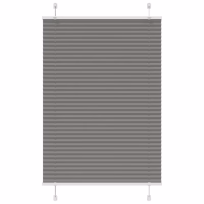 Plisseeritud ruloo antratsiithall 95 x 150 cm, kanga laius 94,4 cm