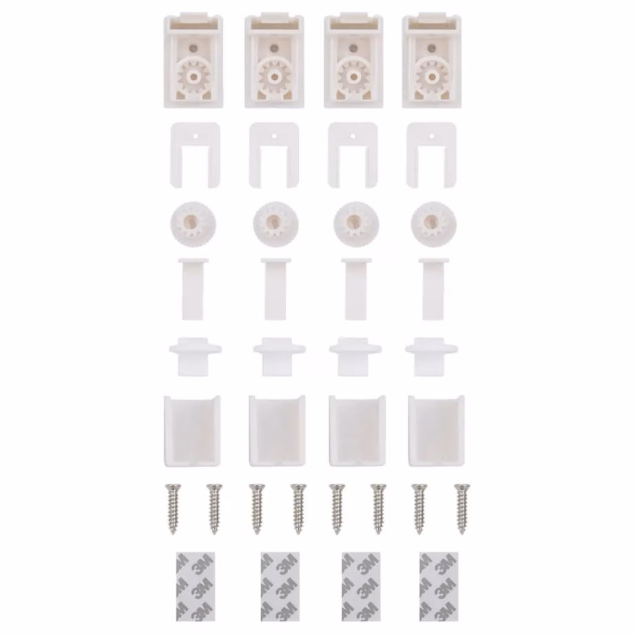 Plisseeritud ruloo privaatsuseks, helehall, 80 x 200 cm – 12