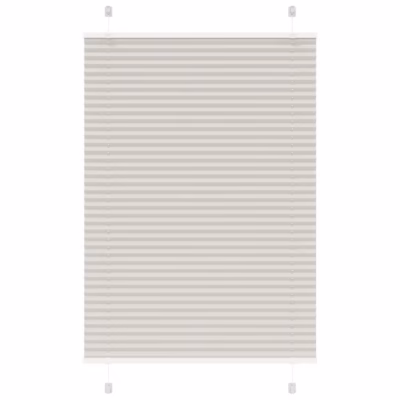 Plisseeritud ruloo privaatsuseks, helehall, 95 x 150 cm, kanga laius 94,4 cm