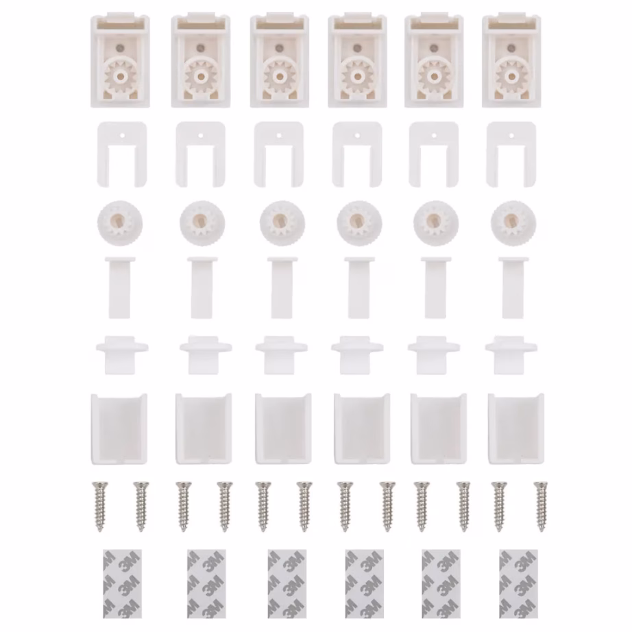 Plisseeritud ruloo privaatsuseks, kreemjasvalge, 105 x 150 cm, 100% polüester – 12