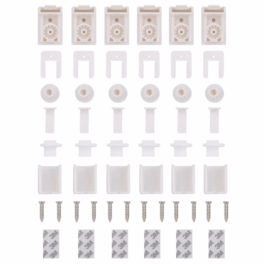 Plisseeritud ruloo privaatsuseks ja päikesekaitseks, must, 105 x 150 cm – 12