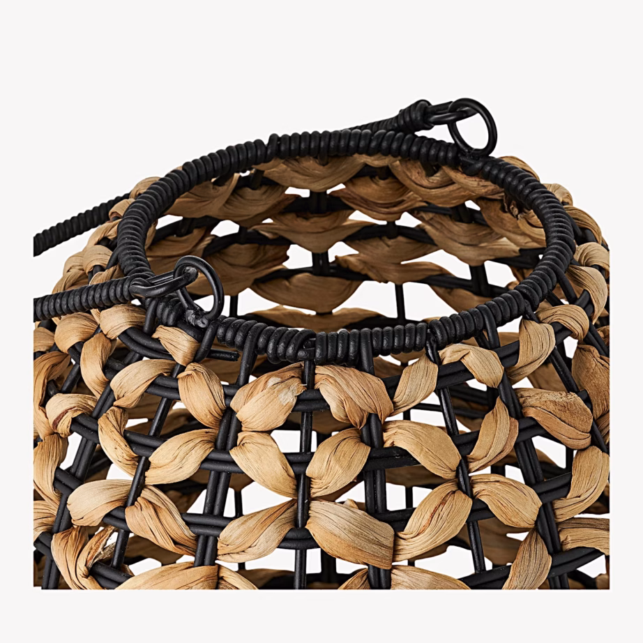 Polürotangist ja vesihüatsindist aialatern klaasiga Pinto, 24×24×28,5 cm – 4