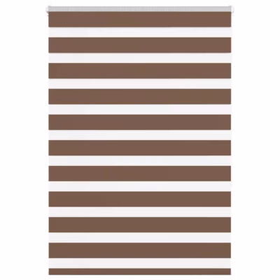 Pruun sebra ruloo ketiga, 105 x 150 cm, 100% polüster
