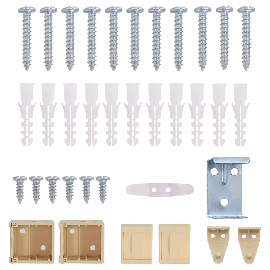 PVC veneetsia ruloo, reguleeritav, helepruun mustriga, 150 x 120 cm – 8