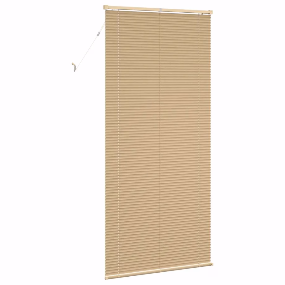 Reguleeritav PVC Veneetsia ruloo, helepruun mustriga, 213 x 100 cm - 6