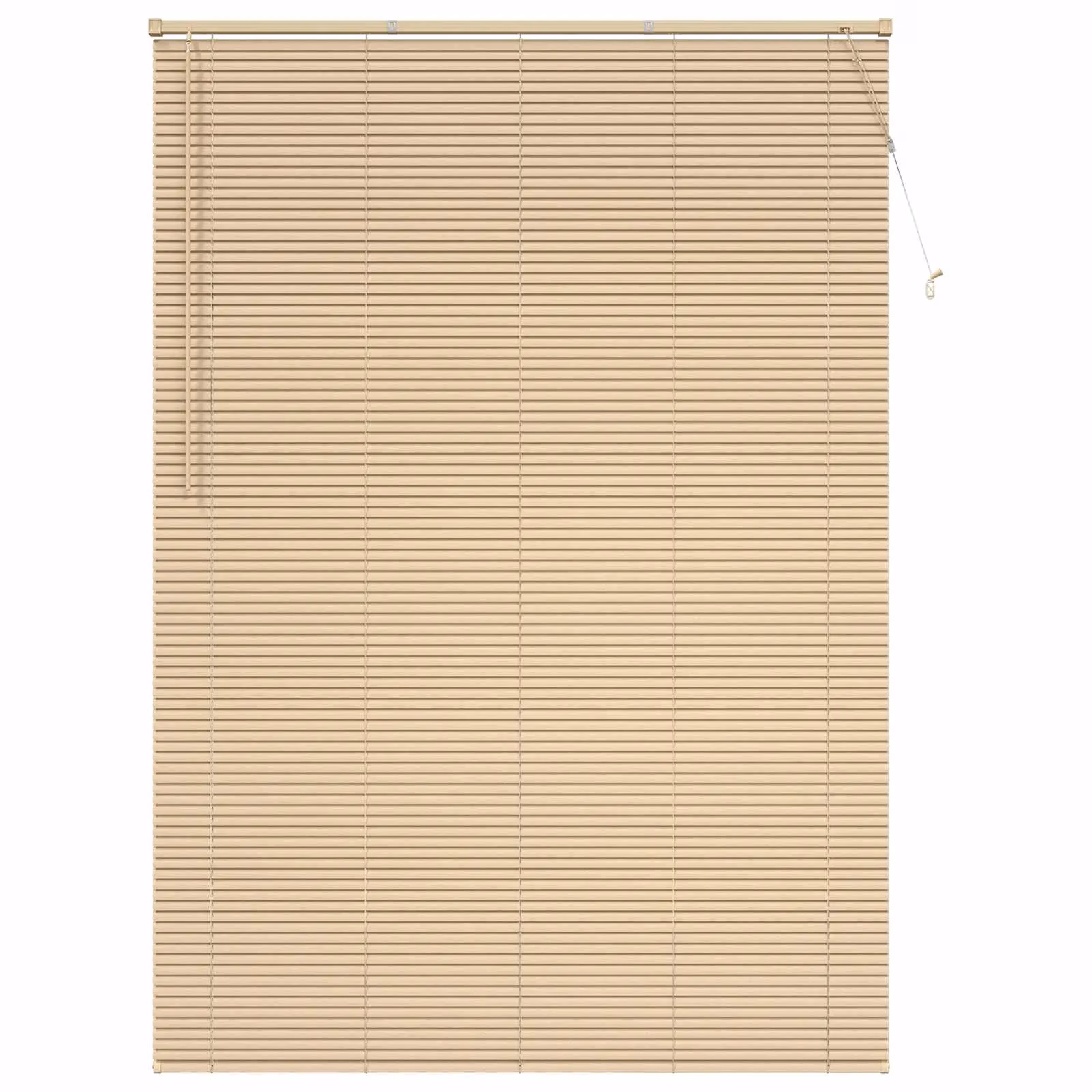 PVC Veneetsia ruloo, reguleeritav, helepruun mustriga, 213 x 160 cm