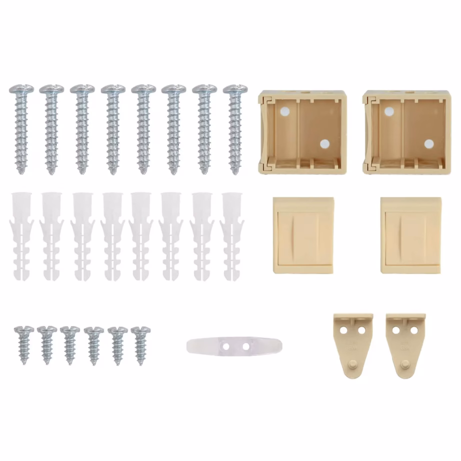 Reguleeritav PVC Veneetsia ruloo, helepruun mustriga, 213 x 80 cm – 8