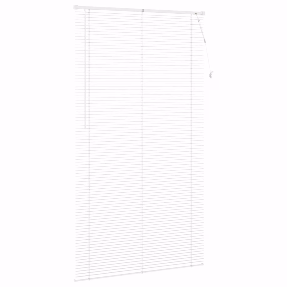 Reguleeritav valge PVC Veneetsia ruloo 213 x 120 cm – 5