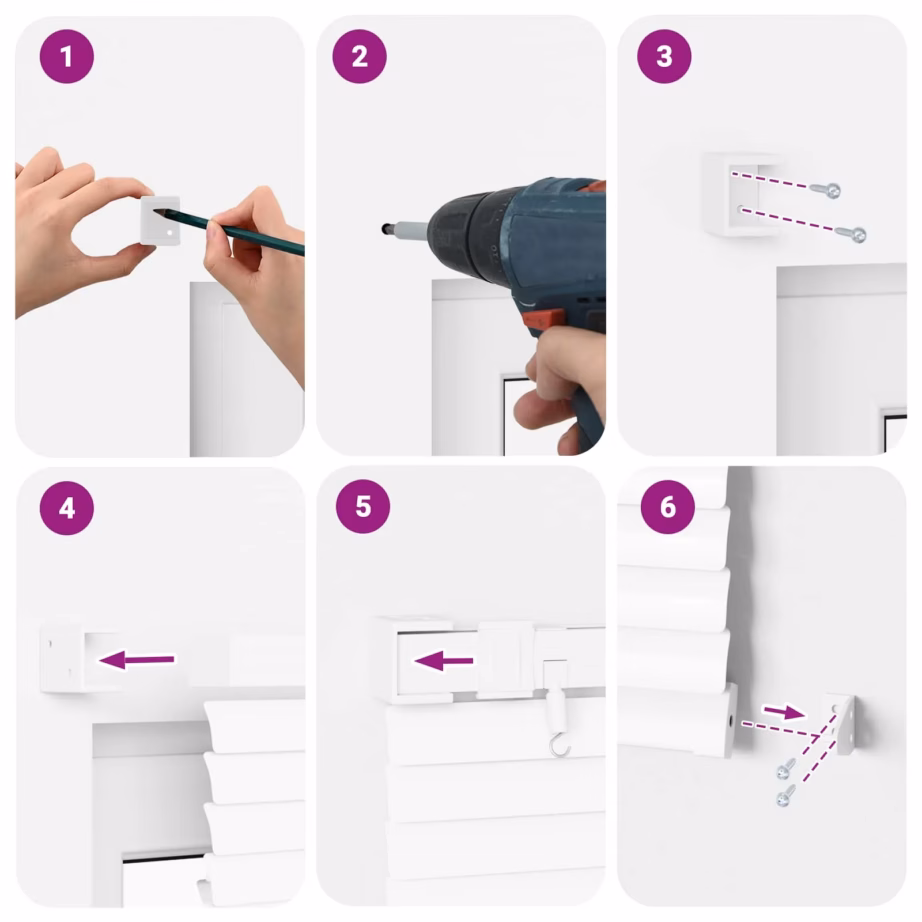 Reguleeritav valge PVC Veneetsia ruloo, 150 x 70 cm – 13