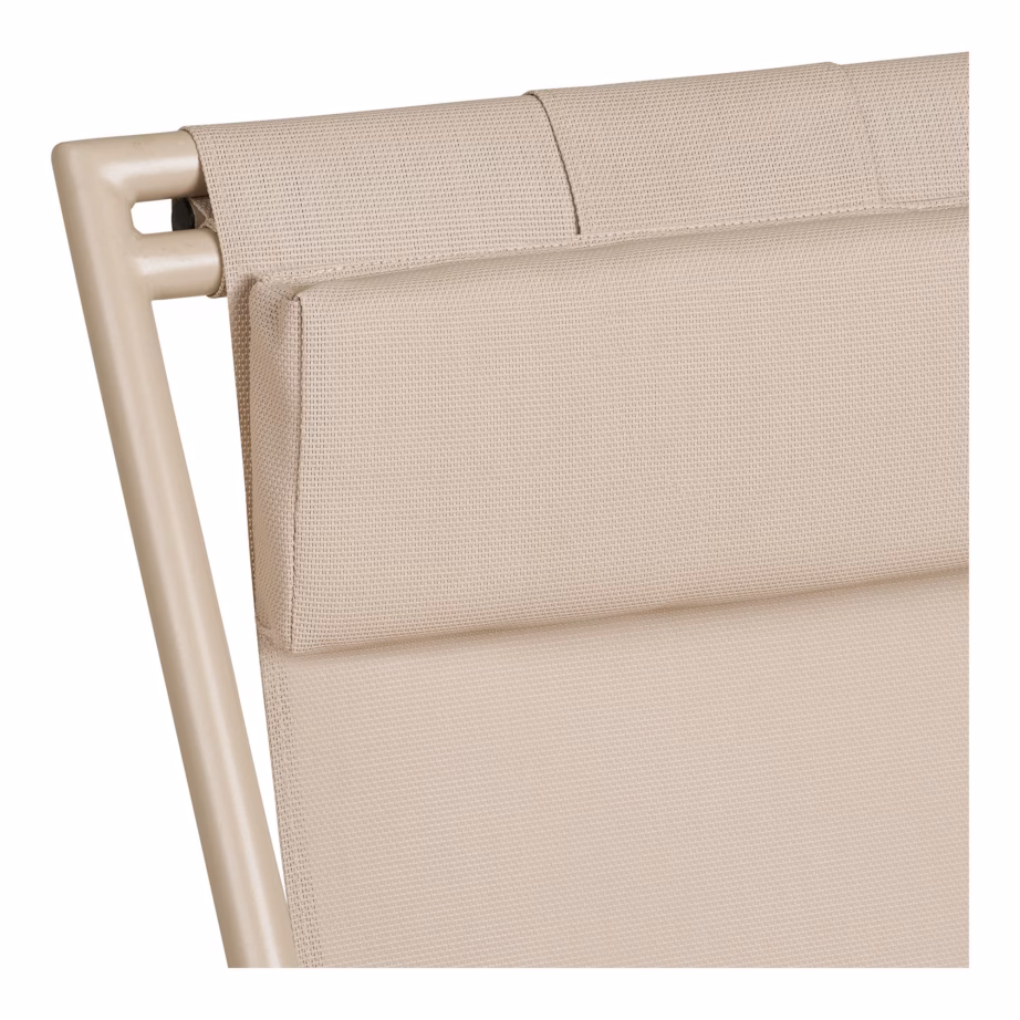 Reguleeritava seljatoega lamamistool textilene/teras, taupe Curtis - 7