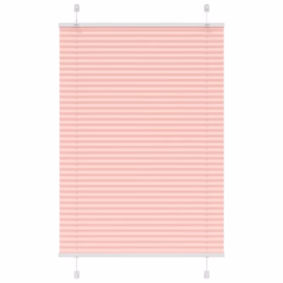 Plisseeritud ruloo privaatsuseks ja päikesekaitseks, roosa, 90 x 150 cm, kanga laius 89,4 cm