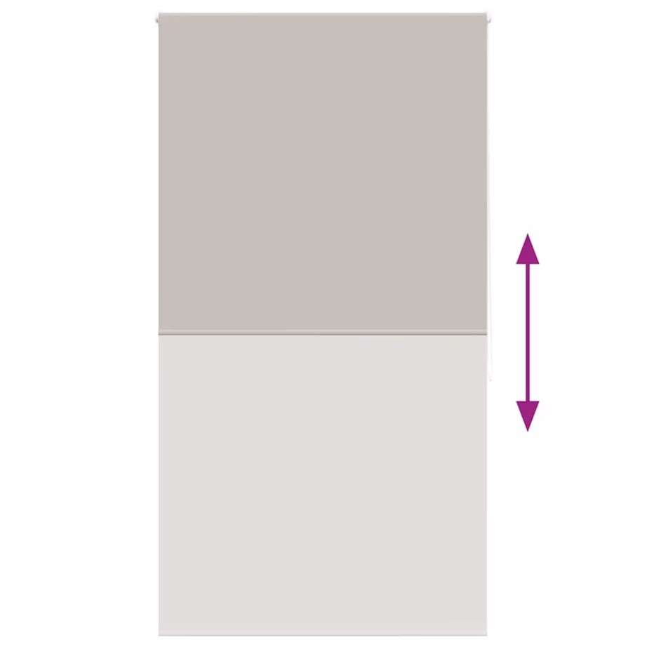 Helehall ruloo-tüüpi dušikardin, veekindel PEVA, 120 x 240 cm – 5