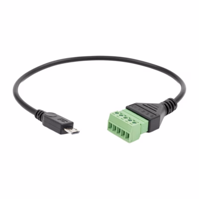 5-klemmiline I/O lisamoodul The Pillile Shelly 5TerminalAdd, 3× I/O 3,3 V, 5 V ja GND klemmid, analoogsisend,