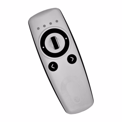 Nutikodu kaugjuhtimispult BT ja Zigbee toega Shelly BLU Remote Control ZB BLURCZW, 4 kanalit, pöördnupp hämarduseks,