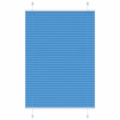 Plisseeritud ruloo, sinine, 90 x 150 cm, kanga laius 89,4 cm