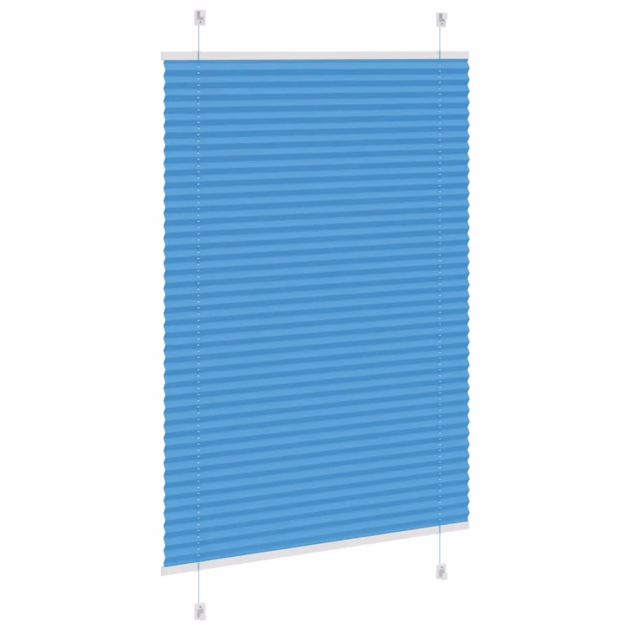Plisseeritud ruloo, sinine, 90 x 150 cm, kanga laius 89,4 cm – 4