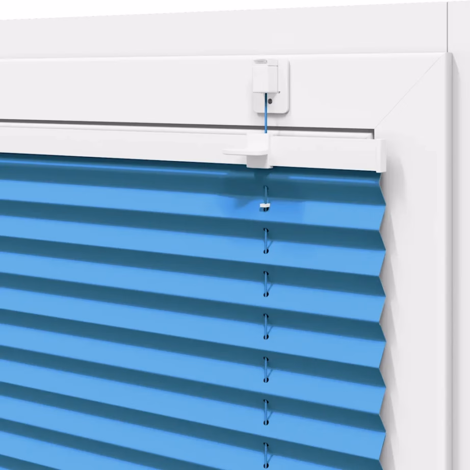 Plisseeritud ruloo privaatsuseks, sinine, 120 x 150 cm, kanga laius 119,4 cm – 10