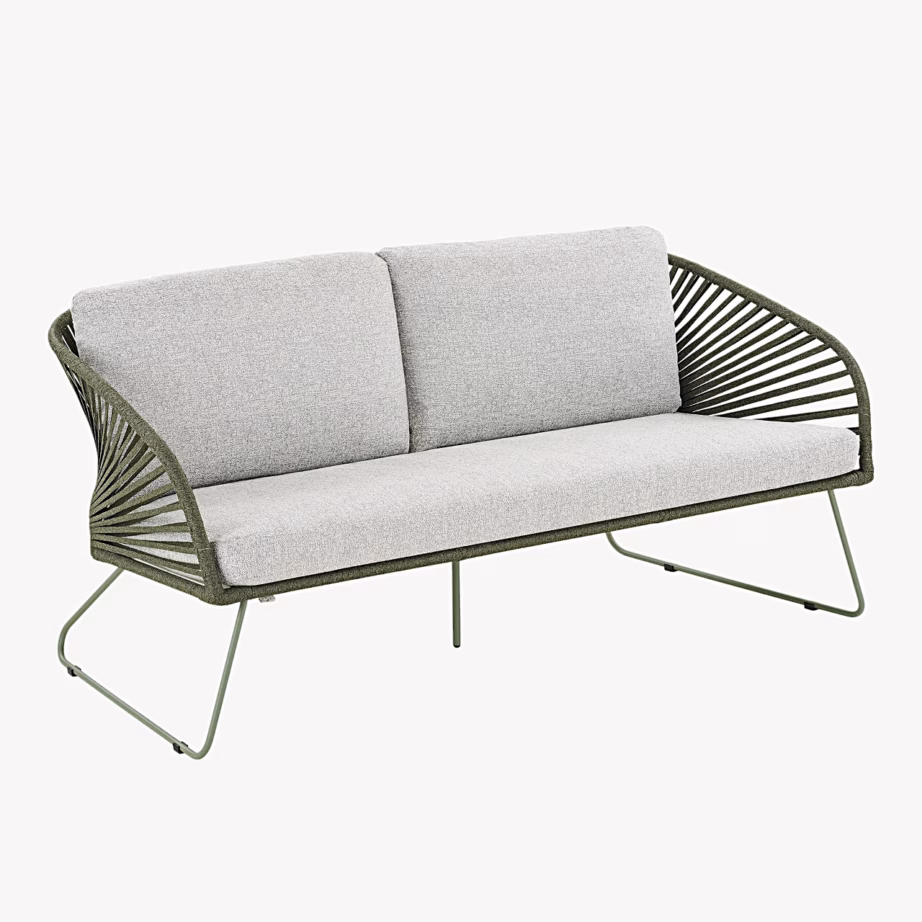 Terasest aia lounge komplekt aiadiivani, 2 tugitooli ja 2 kohvilauaga Novella – 7