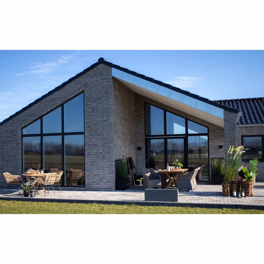 Tiigipuidust ümmargune aiasöögilaud Ø100 cm Oviedo – 5