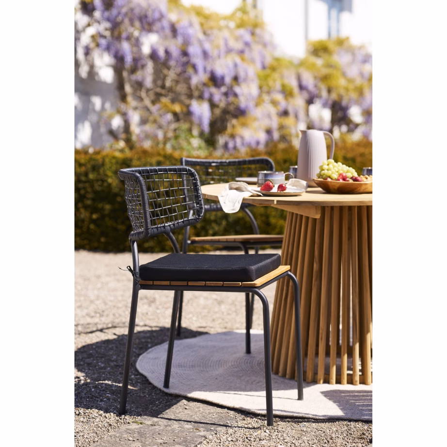 Tiigipuidust ümmargune aiasöögilaud Lorca, Ø120 x 75 cm – 4