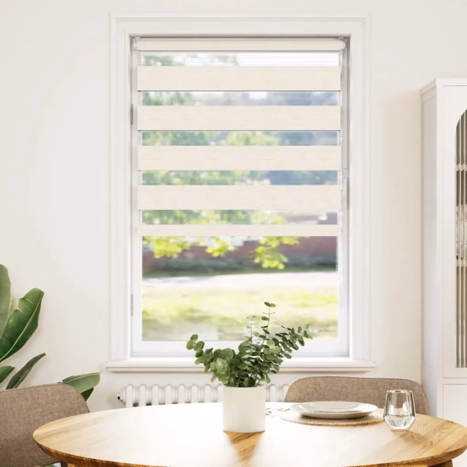 Triibuline sebraruloo marmorbeež, 75 x 100 cm, polüester – 2