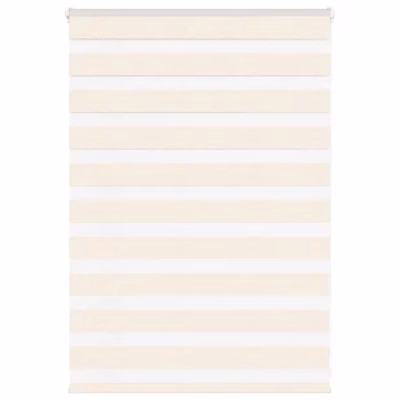 Triibuline sebraruloo privaatsuse ja valguse reguleerimiseks, marmorbeež, 100 x 100 cm, 100% polüester