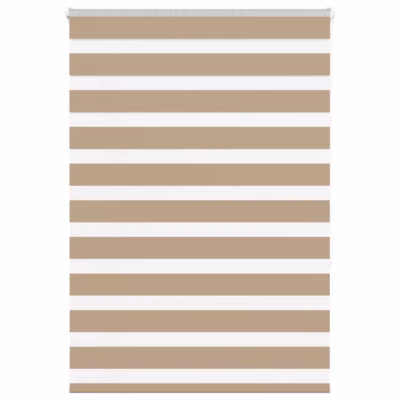 Triibuline sebraruloo liivapruun, 100 x 150 cm, polüester, kettjuhtimisega