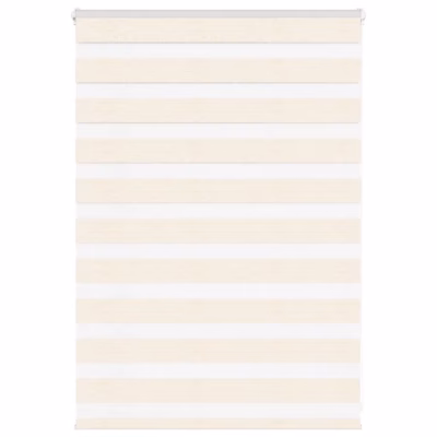 Triibuline sebraruloo, marmorbeež, 110 x 100 cm, 100% polüester